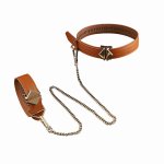 Lockink - Zestaw BDSM Do Krępowania Swojego Partnera Brązowy
