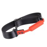 Lockink - Kompletny Zestaw Knebli BDSM Do Zamknięcia Buzi Partnera Czarno-Czerwony