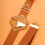 Lockink - Seksowna Luksusowa Skórzana Obroża Na Szyję Brązowa