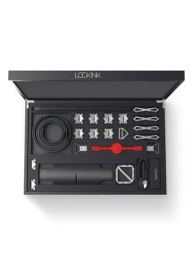Lockink - Zestaw BDSM Do Krępowania Swojego Partnera Czarny