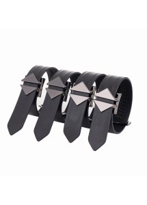 Lockink - Zestaw BDSM Do Krępowania Swojego Partnera Czarny