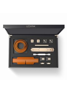 Lockink - Zestaw BDSM Do Drażnienia I Zabawy Z Uderzeniami Brązowy