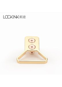 Lockink - Kompletny Zestaw Knebli BDSM Do Zamknięcia Buzi Partnera Brązowo-Biały