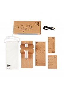 Love Not War - Wibrator Klasyczny Pocisk Maya Szary