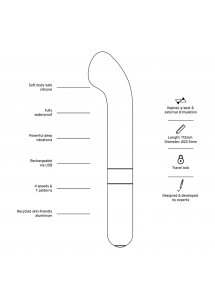 Love Not War - Wibrator Do Stymulacji Punktu-G Liebe Szary