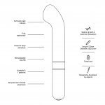 Love Not War - Wibrator Do Stymulacji Punktu-G Liebe Szary