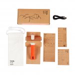 Love Not War - Wibrator Stymulujący Łechtaczkę i Punkt-G Laska Pomarańczowy