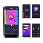 Magic Motion - Kulki Kegla Wibrujące Zestaw Z Aplikacją Zielone Crystal Duo