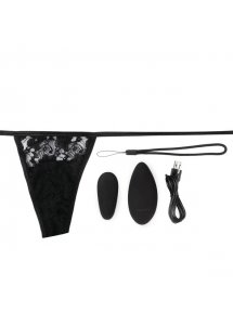 Wibrujące majteczki z pilotem - The Screaming O Premium Ergonomic Remote Panty Set 