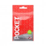 Masturbator kieszonkowy podręczny - Tenga Pocket Stroker Block Edge