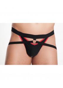 Męskie Majtki Z Odkrytym Tyłem Denny - Me Seduce Czarny