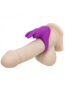 Pierścień wibrujący na penisa - Happy Rabbit Rechargeable Vibrating Rabbit Cock Ring Czarny