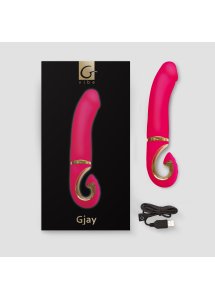 Gvibe - Realistyczny Wibrator Gjay Z 6 Trybami Wibracji Różowy