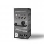 Snail Vibe - Wibrator Ślimak Ze Stymulatorem Łechtaczki Roll Tech Czarny