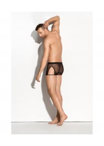 Prześwitujące Bokserki Z Wycięciem Agustin - Me Seduce Czarny