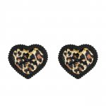 Obsessive - Nakładki Na Sutki W Kształcie Serca Panterka