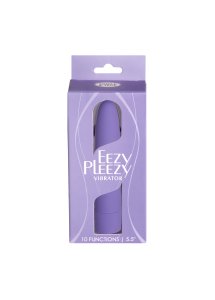 PowerBullet - Klasyczny Silikonowy Wibrator Eezy Pleezy 14 cm Fioletowy