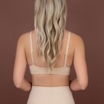 Bye Bra - Biustonosz Z Głębokim Zanurzeniem Ultra Plunge Beżowy