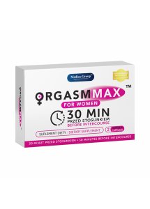 Orgasm Max for Women - kapsułki na wywołanie podniecenia i orgazmu
