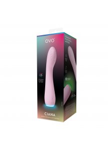 Ovo - Wibrator Punktu G Ciana Różowy