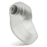 Oxballs - Glowdick Pierścień Na Penisa Z Wibracjami Led Przezroczysty