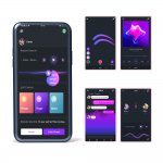 Magic Motion - Pierścień Na Penisa Ze Stymulacją Kobiety I Aplikacją Czarny Rise Smart