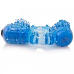 The Screaming O - Podwójny Wibrujący Pierścień Erekcyjny The Big O 2 Blue