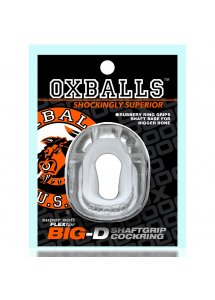 Oxballs - Pierścień Erekcyjny Na Penisa I Jądra Przezroczysty BIG-D