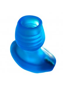 Oxballs - Zatyczka Analna Glowhole-1 Z Wkłądką Led Blue Morph Mała