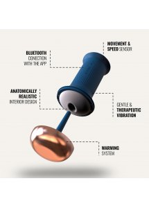 Myhixel - Masturbator Męski Z Aplikacją Na Telefon Climax Control