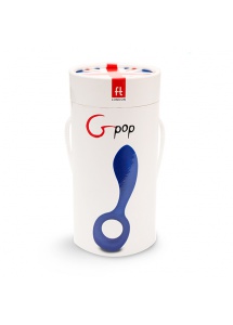 Stymulator prostaty i punktu G - Fun Toys Gpop Royal Blue 