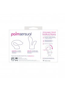 Palmpower - Końcówki Do Masażera Palmsensual Niebieskie