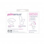 Palmpower - Końcówki Do Masażera Palmsensual Niebieskie