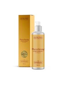 PheroStrong Exclusive for Women Massage Oil - do masażu kobiet z feromonami podniecającymi mężczyzn 100ml