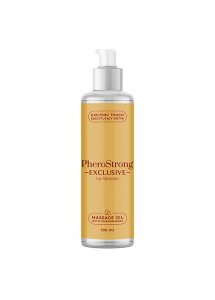 PheroStrong Exclusive for Women Massage Oil - do masażu kobiet z feromonami podniecającymi mężczyzn 100ml
