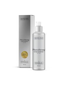 PheroStrong Exclusive for Men Massage Oil - do masażu mężczyzn z feromonami podniecającymi kobiety 100ml