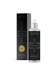 PheroStrong for Men Massage Oil - do masażu mężczyzn z feromonami podniecającymi kobiety 100ml