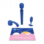 Zestaw wprowadzający do seksu analnego - B-Vibe Anal Massage & Education Set 