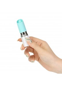 Pillow Talk - Dyskretny Stymulator Łechtaczki W Kształcie Szminki Lusty Turkusowy