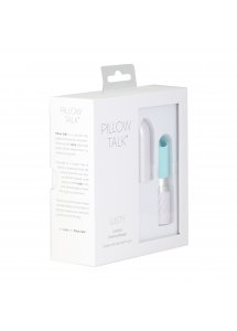 Pillow Talk - Dyskretny Stymulator Łechtaczki W Kształcie Szminki Lusty Turkusowy