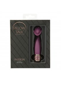 Pillow Talk - Zakrzywiony Mini Stymulator Łechtaczki Passion Fioletowy