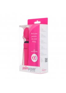 Palmpower - Masażer Łechtaczki Z Ruchomą Główką Groove Różowy