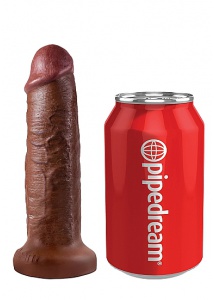 Pipedream King Cock - HOT SEAT mała Poduszka do skakania + Wibrujące Dildo 18cm(7")