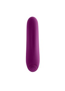 Playboy Pleasure - Klasyczny Silikonowy Wibrator Z Delikatnym Wgłębieniem Fioletowy