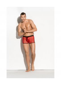 Prześwitujące Bokserki Z Wycięciem Agustin - Me Seduce Czerwony