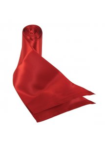 S&M - Satynowa Szarfa Do Krępowania Czerwona