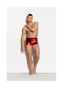 Seksowne Bokserki Z Ekoskóry Fabian - Me Seduce Czerwony