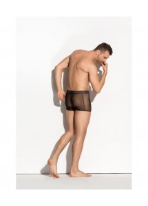 Seksowne Bokserki Z Błyszczącą Wstawką Mateo - Me Seduce Czarny