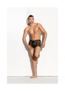 Seksowne Bokserki Z Błyszczącą Wstawką Mateo - Me Seduce Czarny