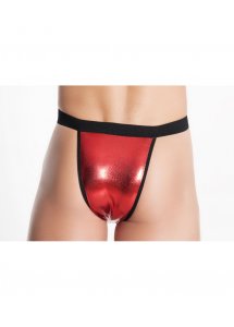 Seksowne Męskie Majteczki Z Tasiemki Xavier - Me Seduce Czerwony